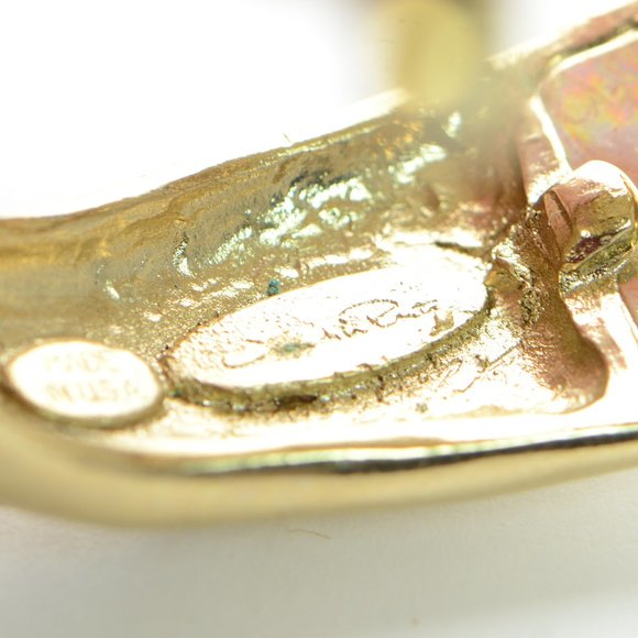 Oscar de la Renta Goldtone Coral Branch Bracelet - Picture 10 of 11